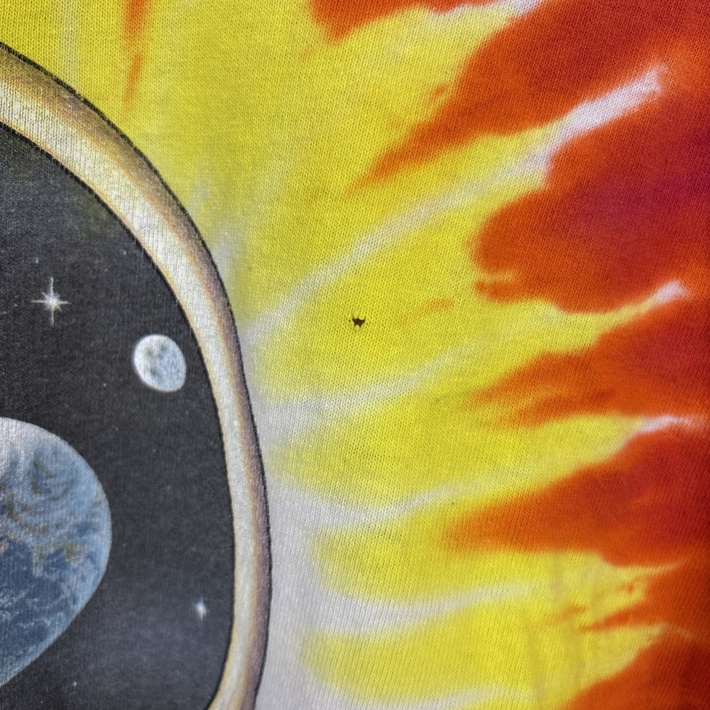 Vintage Grateful Dead Liquid Blue Space your Face Tie Dye T-Shirt Size Mens L - Picture 5 of 14